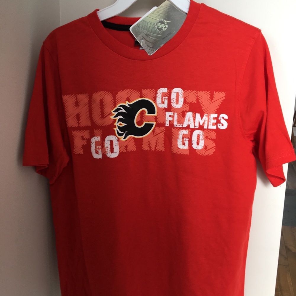 Youth L Flames Tee